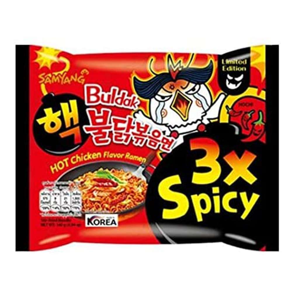 Samyang Buldak 3x Spicy Flavor Ramen-1 Pack