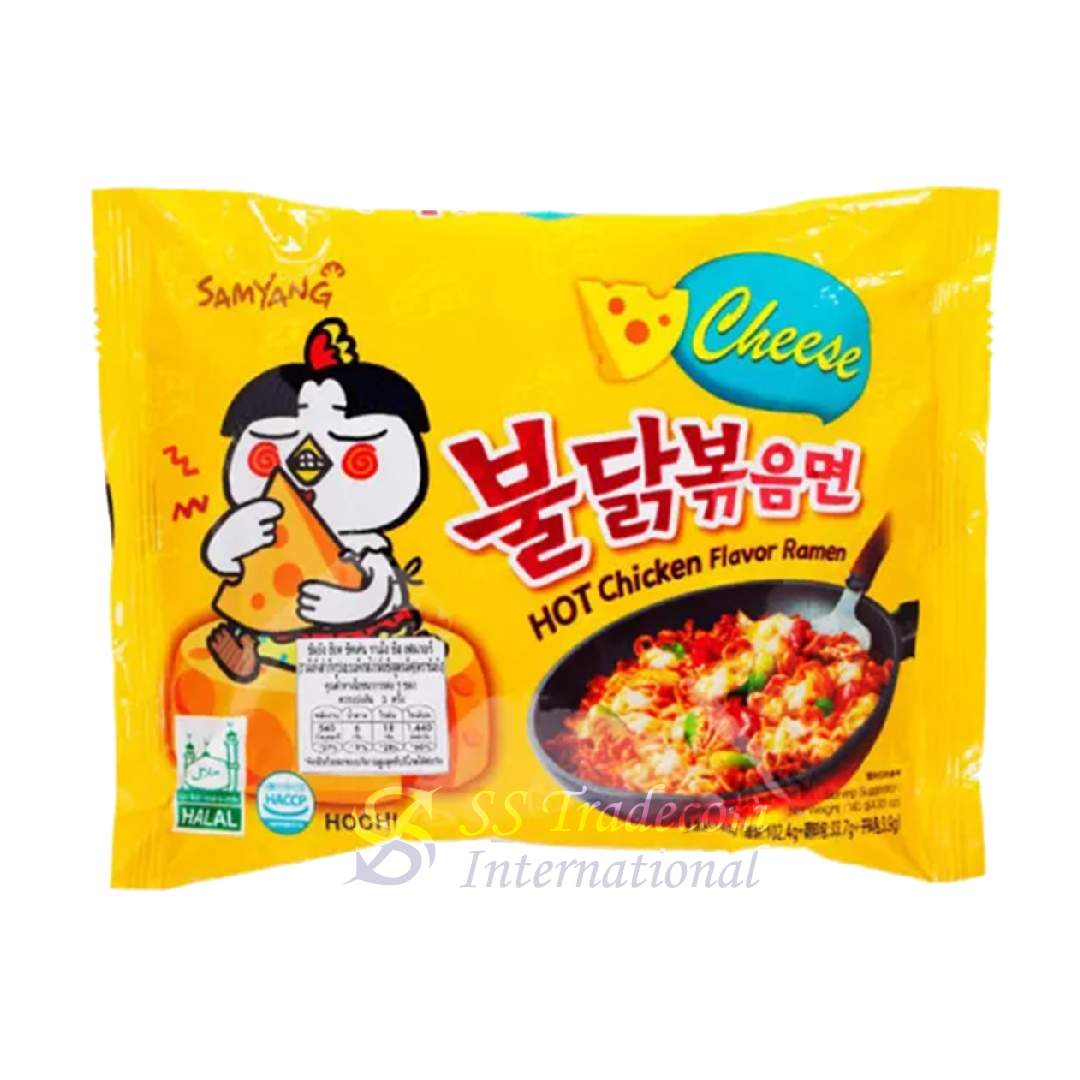 Samyang Hot Chicken Cheese Ramen 140gm - Single Pack Korea