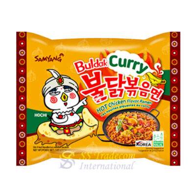 Samyang Buldak Curry Ramen 140gm – Single Pack Korea