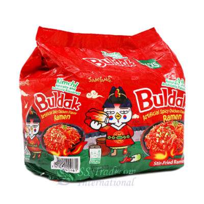 Samyang Buldak Kimchi Ramen 675gm – Family Pack (1 x 5) Korea