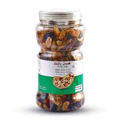 Nutri snacks Mixed Nuts & Fruits- 500g