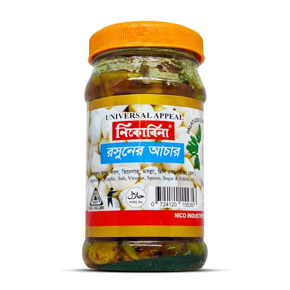 Nicobena Garlic Pickle in Oil- 220gm