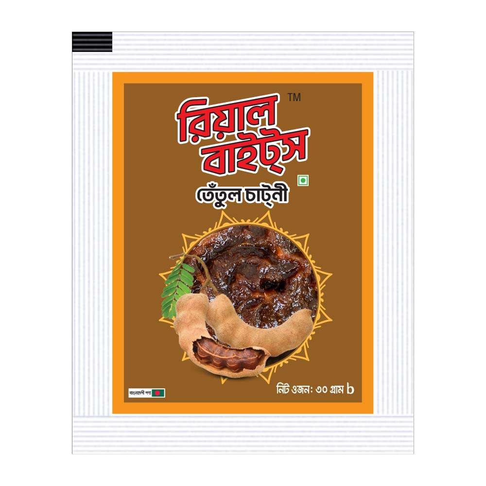 Real Bites Tamarind Chutney 30g- 12pcs