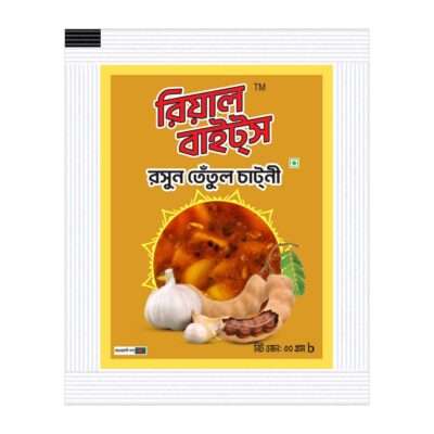 Real Bites Garlic Tamarind Chutney- 30g 12pcs