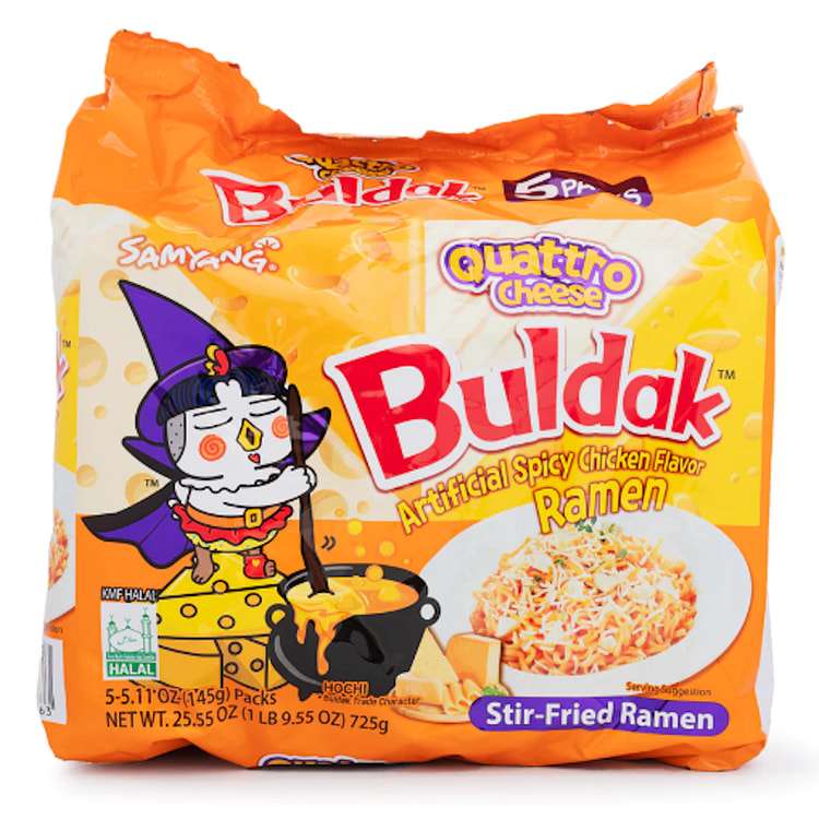 Samyang Quattro Cheese Ramen - 725g