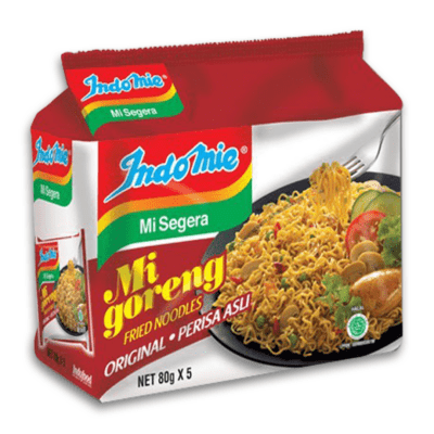 Indomie Mi Goreng Fried Noodles Original Perisa Asli- 400g