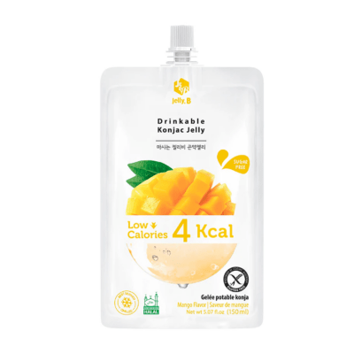 Jelly.B Low Calorie Drinkable Konjac Jelly: Mango- 150ml