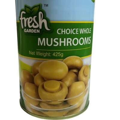 Fresh Garden Choice Whole Mushrooms- 425g