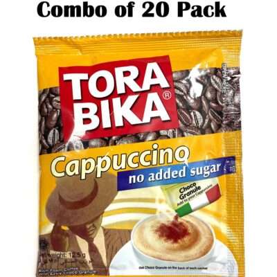 Tora Bika Cappuccino Coffee- No Added Suger 20pcs