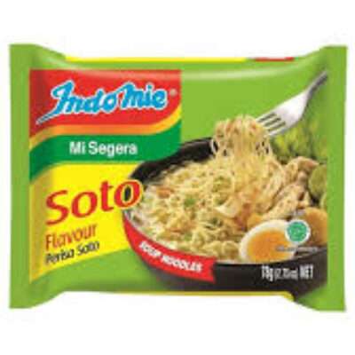Indomie Soto Flavour Perisa Soto Soup Noodles- 78g , Buy1 get 1 combo.