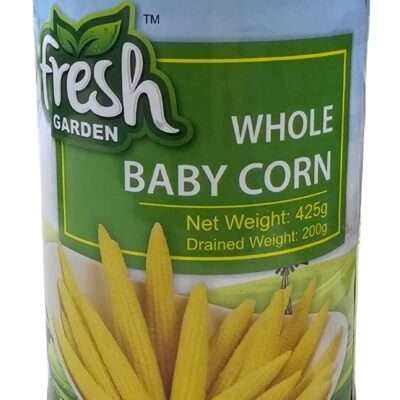 Fresh Garden Whole Baby Corn 425g