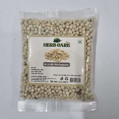 Herb Care White Peppercorn 100g	 (সাদা গোল মরিচ)